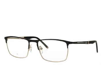 Unisex rectangel stainless steel eyeglasses